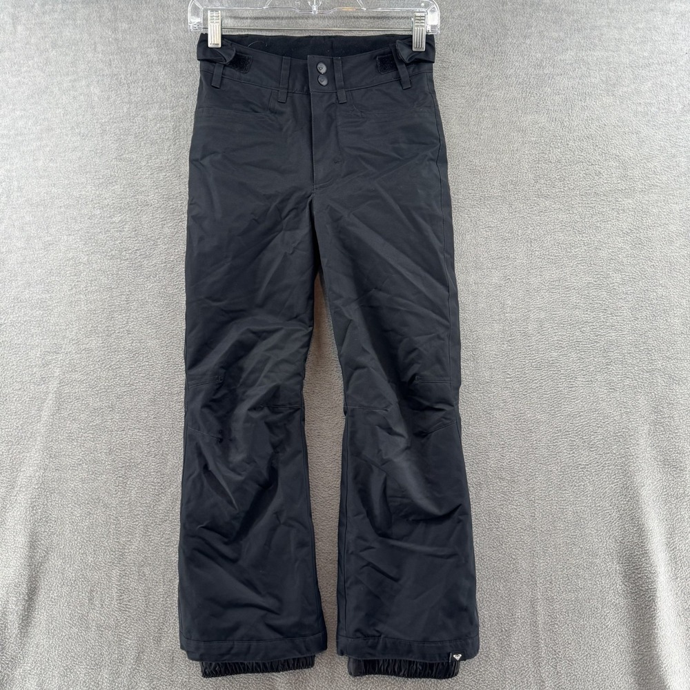 Roxy DryFlight 10K Women Black Snow Pants Ski Snowboard Insulated Size Medium